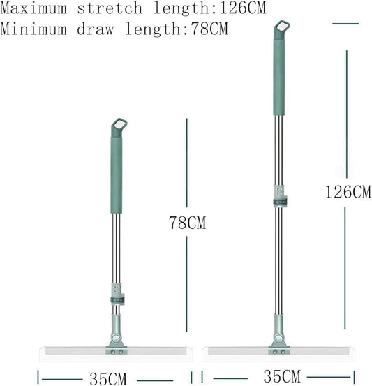 Nekshtra- 2 in 1 Versatile Cleaner | Adjustable Silicon Blade | 180° Rotating Head