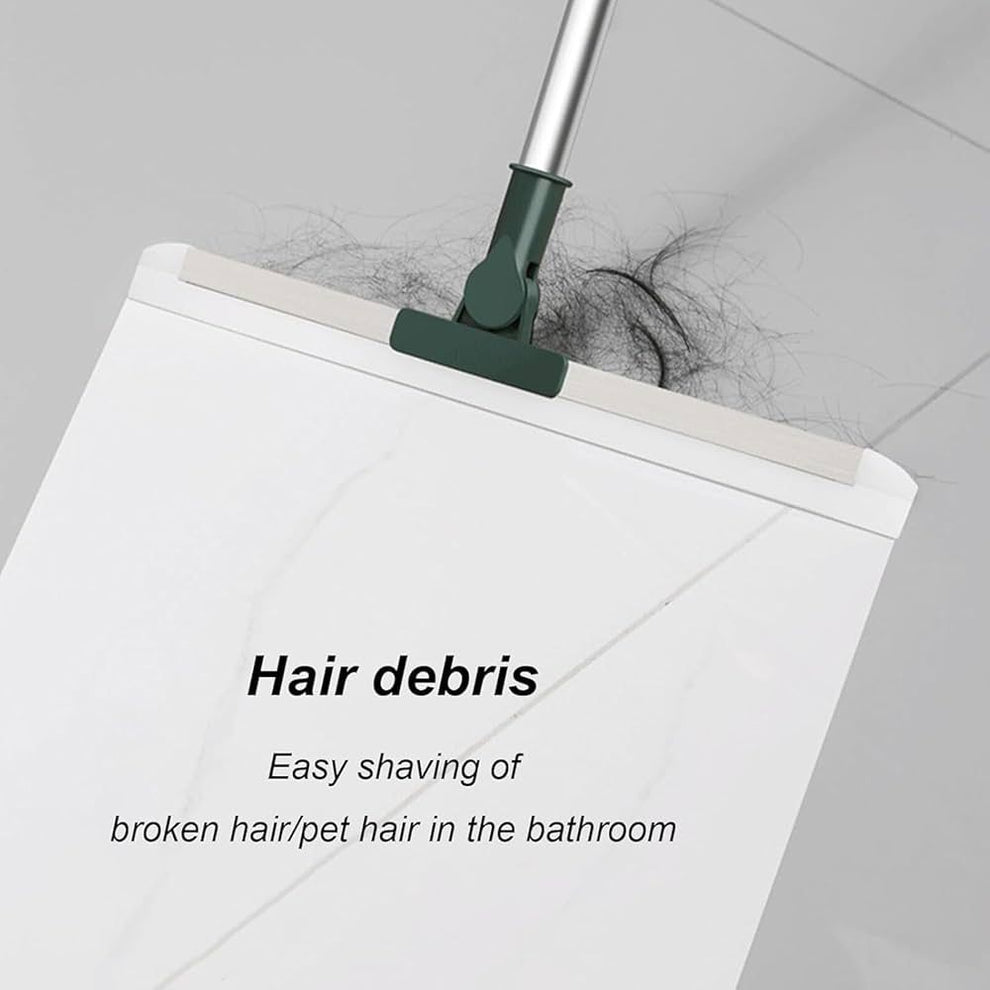 Nekshtra- 2 in 1 Versatile Cleaner | Adjustable Silicon Blade | 180° Rotating Head