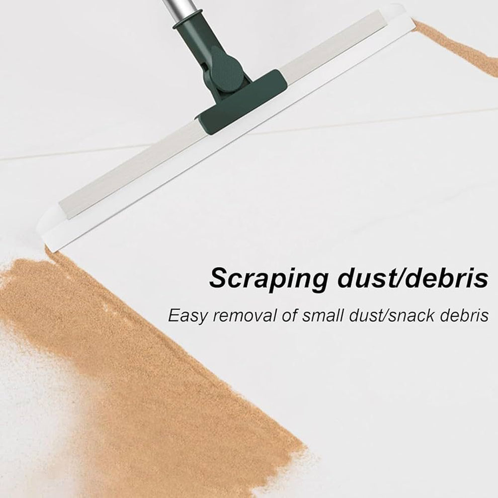 Nekshtra- 2 in 1 Versatile Cleaner | Adjustable Silicon Blade | 180° Rotating Head