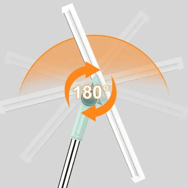 Nekshtra- 2 in 1 Versatile Cleaner | Adjustable Silicon Blade | 180° Rotating Head